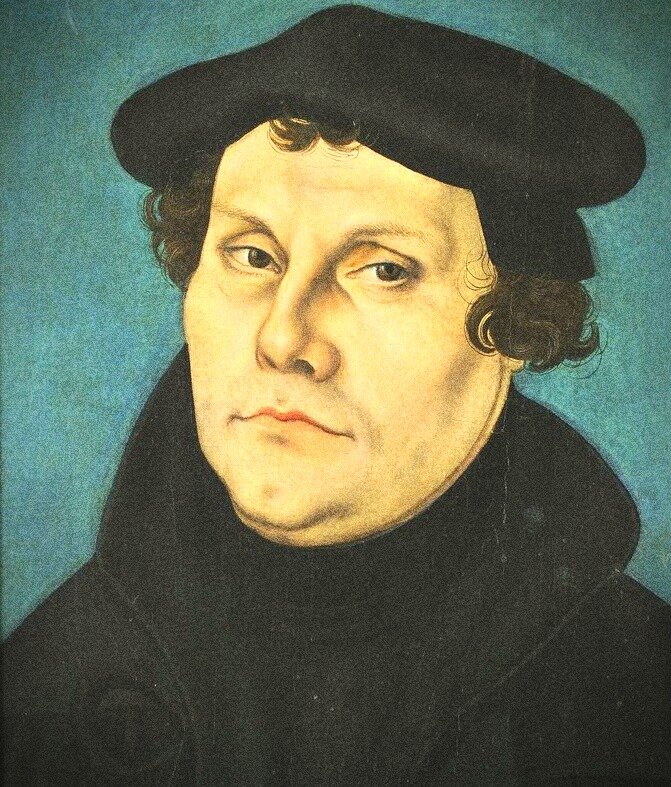 Ма́ртин Лю́тер -  христианский богослов, инициатор Реформации