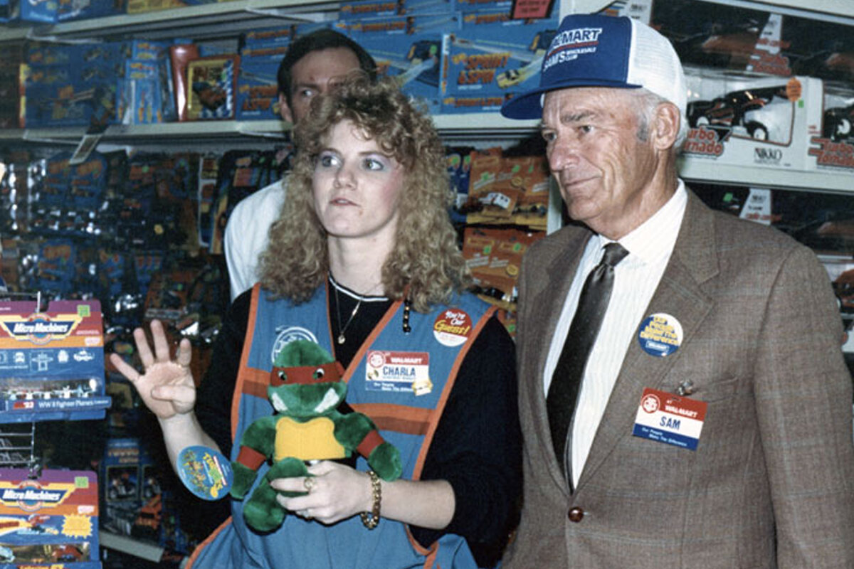 Сэм Уолтон в 1987 году. Фото: Wal-Mart