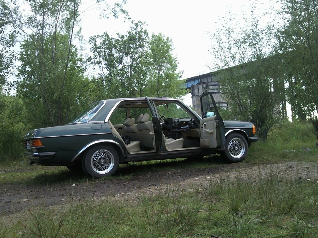 Вот он, зелёный Мерс!