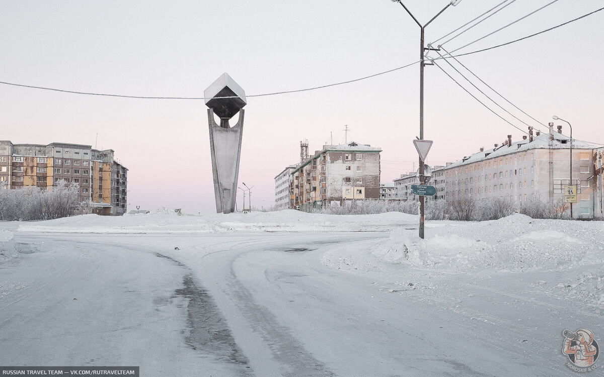 Панорама Воргашора и знаменитый «уголёк»