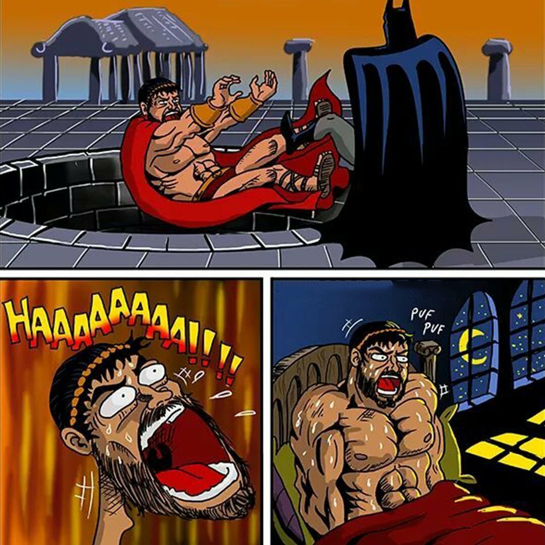 Смешных комиксов про Бэтмена от dragonarte