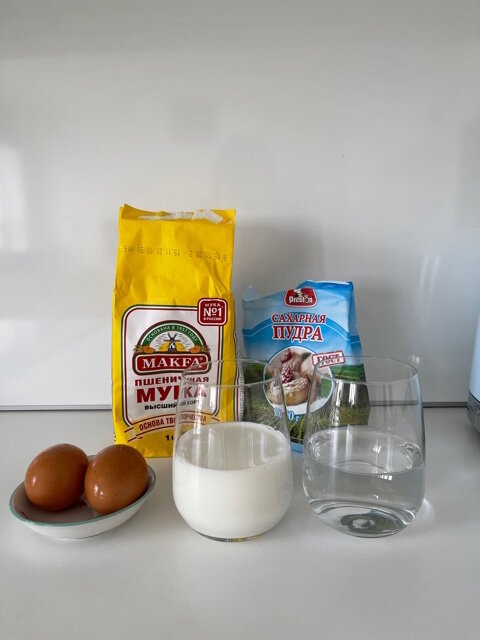 Ингредиенты должны быть комнатной температуры.