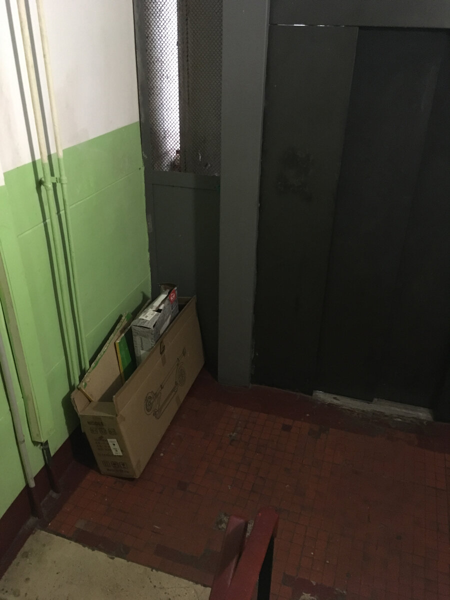 Фото сделано автором поста... мусор кто-то вынес 3 дня назад...