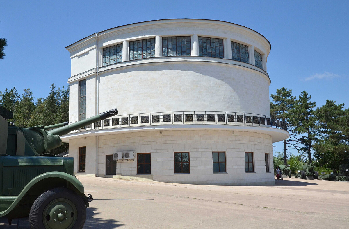 Диорама севастополь фото внутри здания