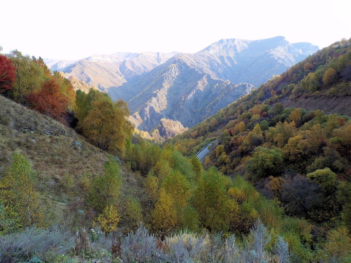 Ущелье Джамагат Домбай
