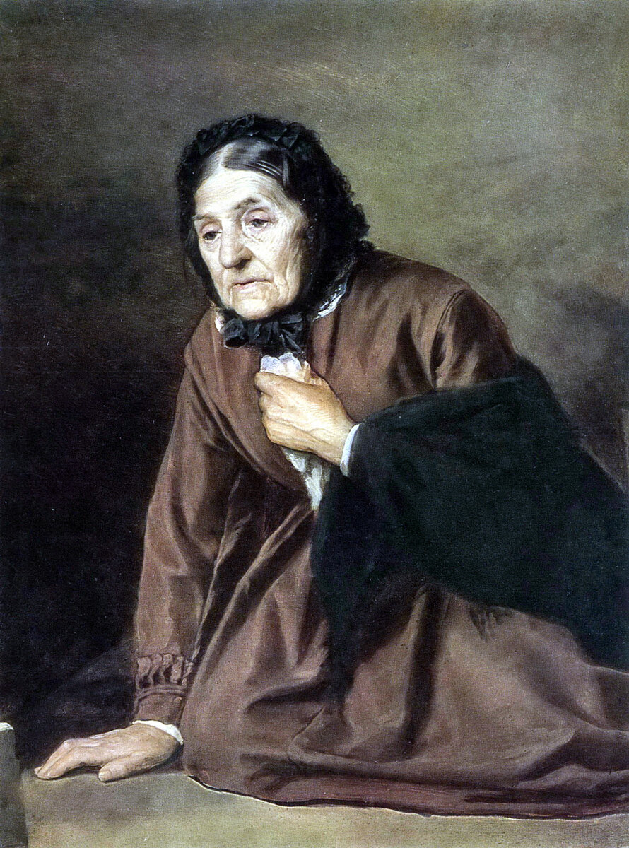 В.Г.Перов. Старушка.