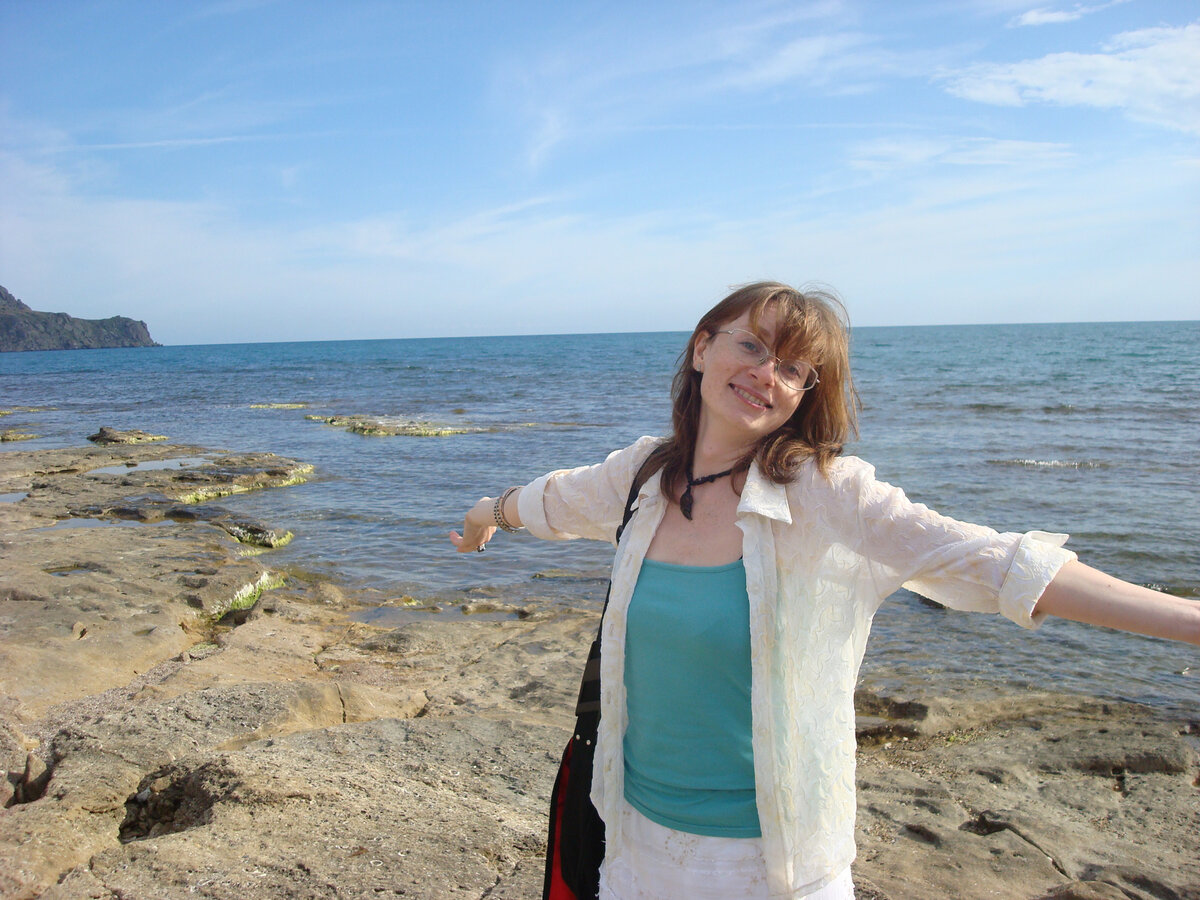 До Школы было еще три года, но я уже пробовала летать :)