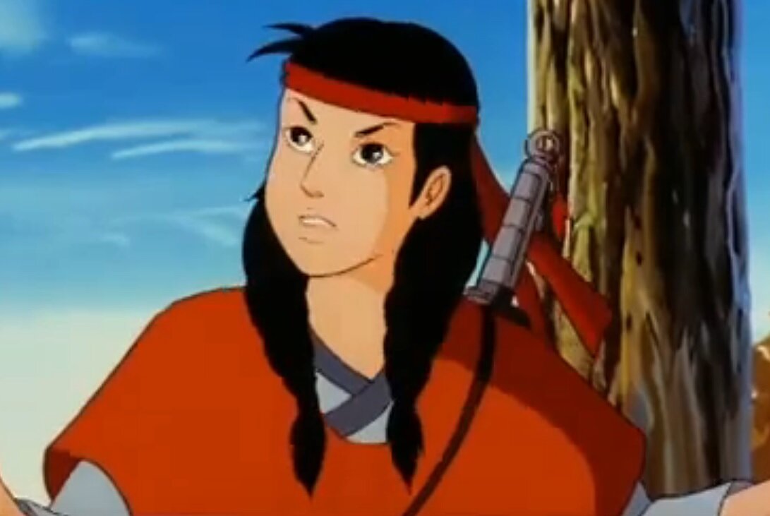 Скрин из мультфильма "Легенда о Хуа Мулан"