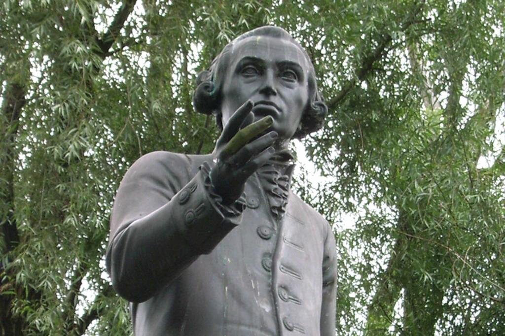 Выдающийся немецкий философ, родоначальник немецкой классической философии, стоящий на грани эпох Просвещения и романтизма, Иммануил Кант родился 22 апреля 1724 г.-3