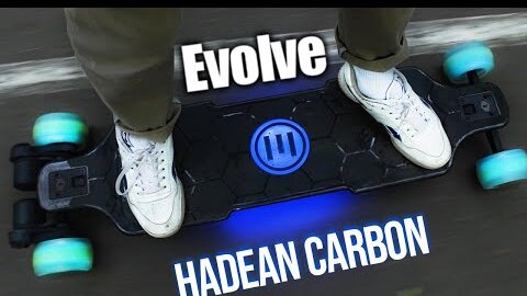 Тест на скорость / Электроскейт Evolve Hadean Carbon