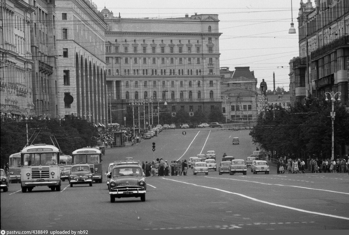 1960 х. Проспект Маркса СССР. Москва 60е. Лубянская площадь 60-е. Павелецкая площадь 60е годы.