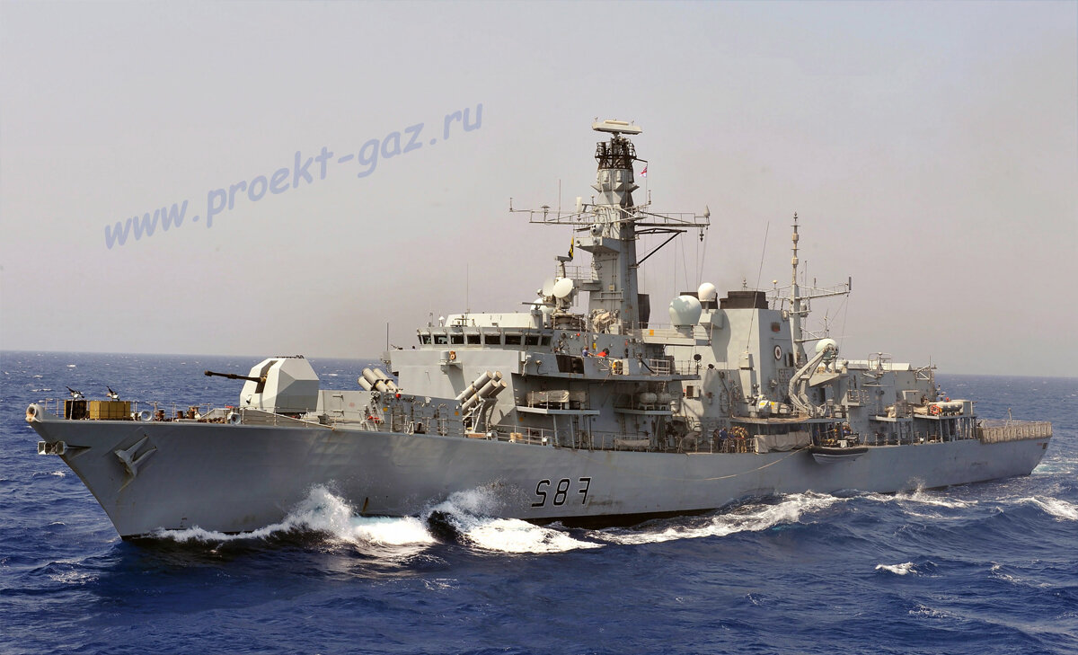 Охрана морских газопроводов