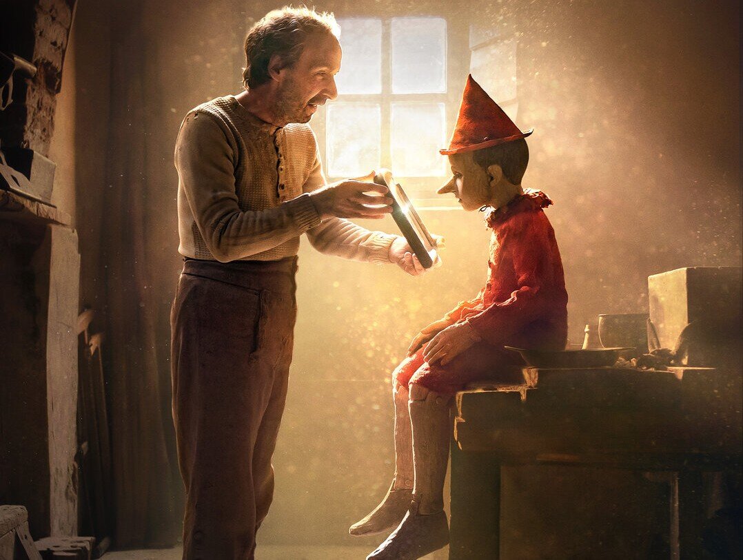 Афиша фильма «Пиноккио», 2019 год, режиссер Маттео Гарроне