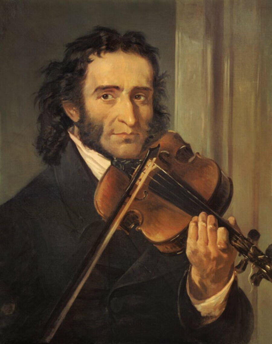 Имена знаменитых скрипачей. Никколо Паганини. 1840 — Никколо Паганини. Никколо Паганини портрет.