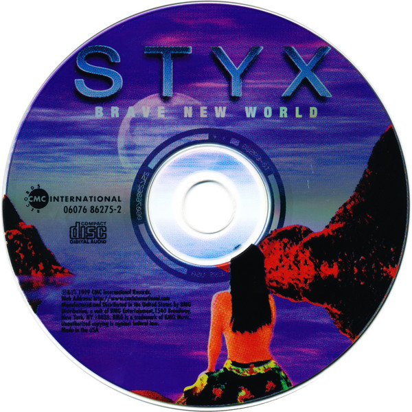 Styx. Brave New Word. CD