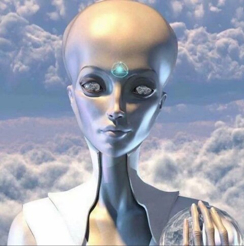 Инопланетянка. Изображение из открытых источников.