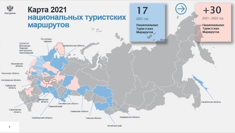 Проекты туризм рф