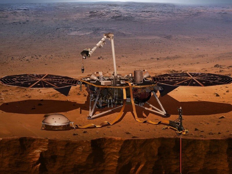    Посадочный модуль InSight прислал прощальное селфи