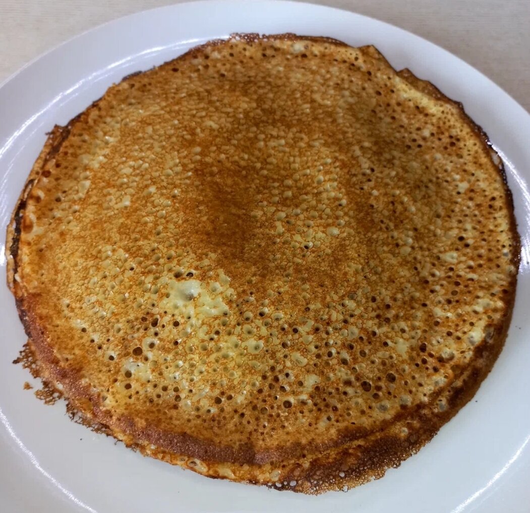 Жарим тоненькие блины