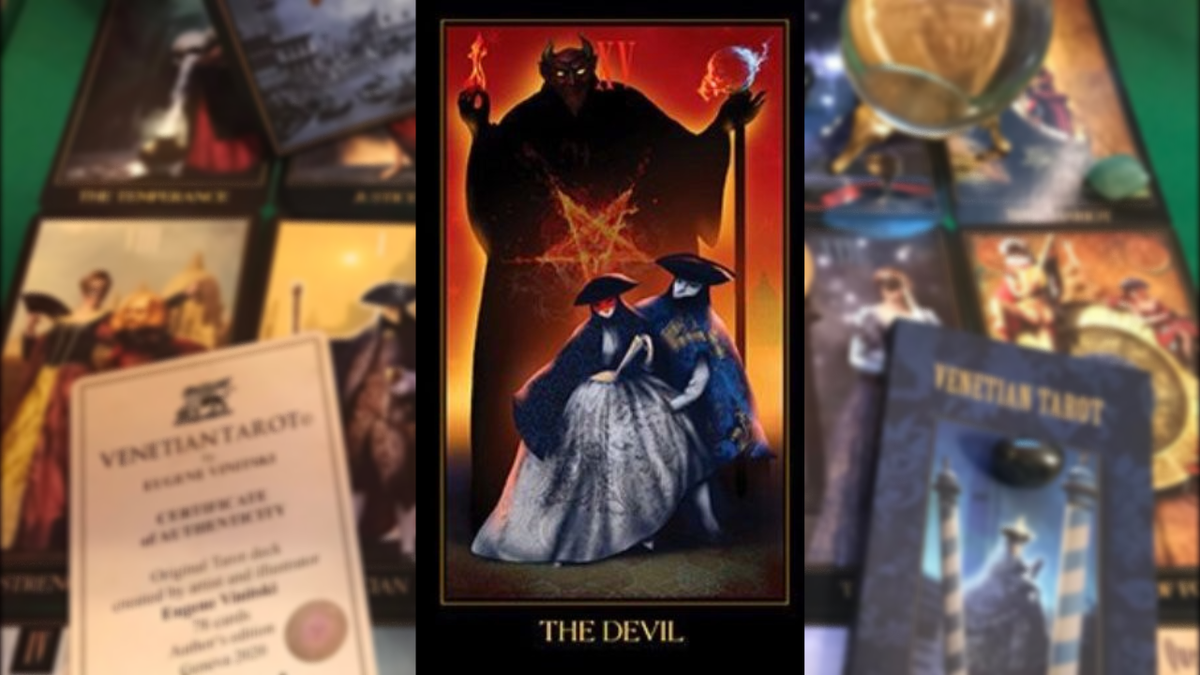 Колода «Venetian Tarot» Eugene Vinitski