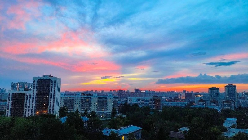 Город Н на закате дня