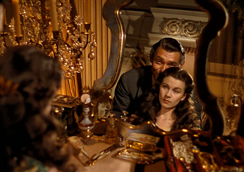 кадр из фильма "Унесенные ветром" 