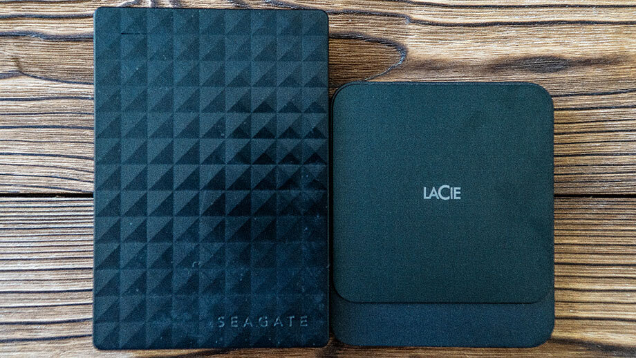 HDD Seagate и LaCie Portable SSD 1Tb