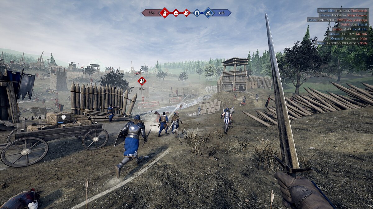 UE выдаёт приятную картинку в статике, но дешёвые и рваные анимации заставляют вспомнить Chivalry семилетней давности