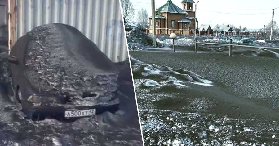 Все автомобили окрашиваются в матовый черный цвет за пару часов.