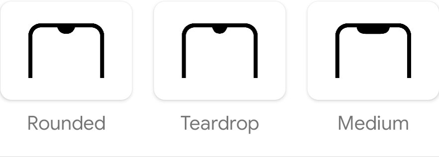 Варианты вырезов