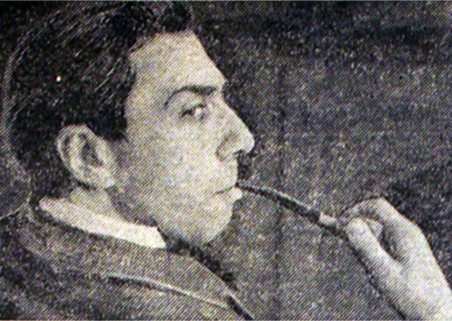 © Ленинградское телевидение. Сергей Юрский в роли Шерлока Холмса в телевизионном спектакле "Ещё раз о Шерлоке Холмсе", 1974 год