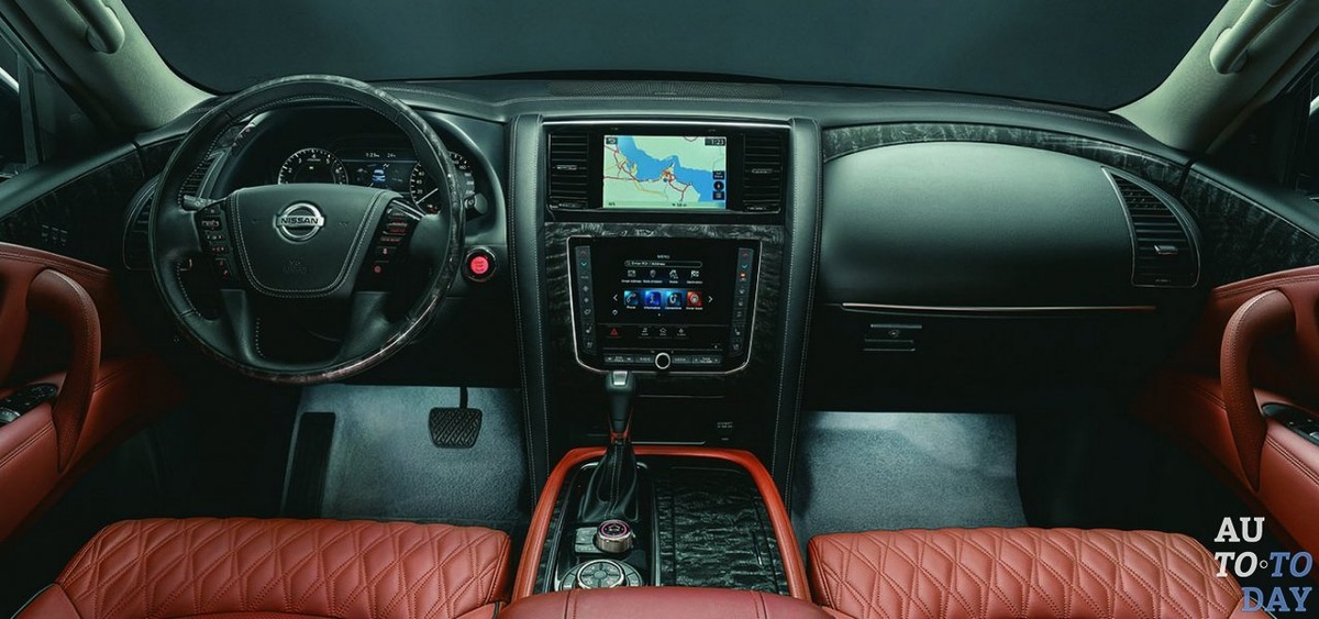 Nissan Patrol - салон