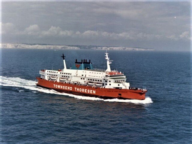 Herald of Free Enterprise принадлежал компании Townsend Thoresen