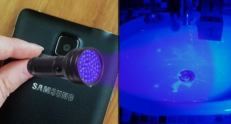 Как сделать ультрафиолетовый фонарик из смартфона? | Техпросвет | Дзен