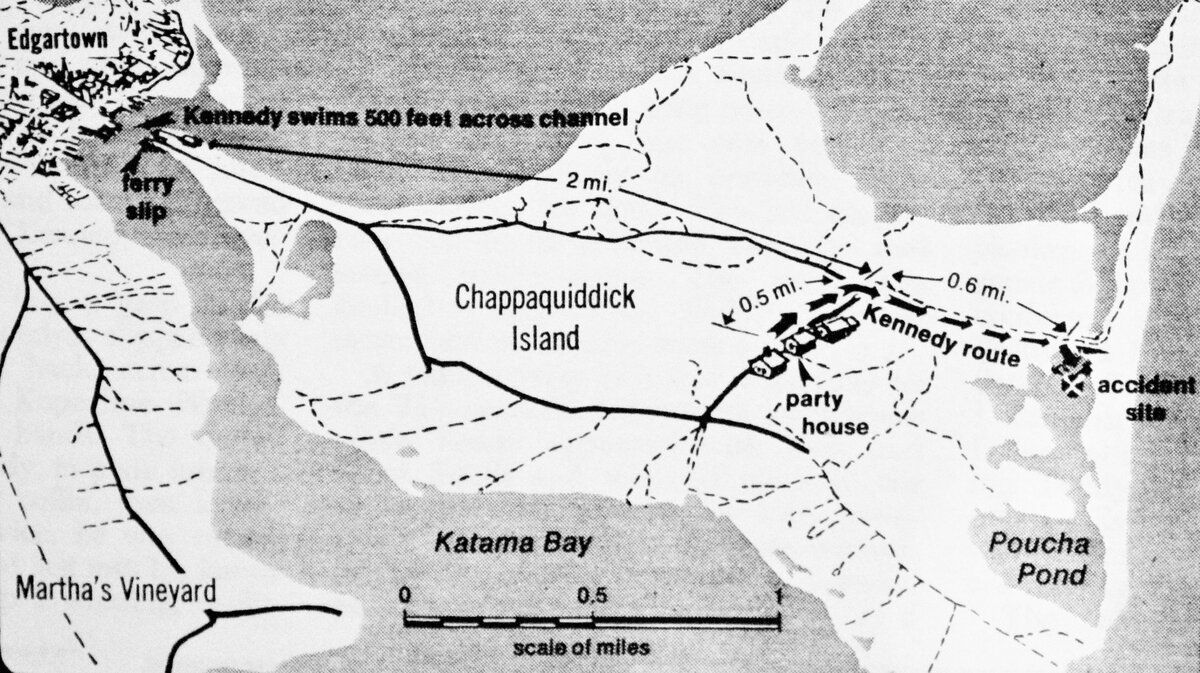 Эдвард Кеннеди: тайна Чаппакуиддика. Часть 3: странности, версии и машина-призрак  | между прошлым и будущим | Дзен