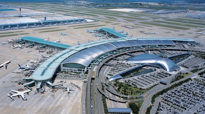 Вот сам аэропорте Инчхон