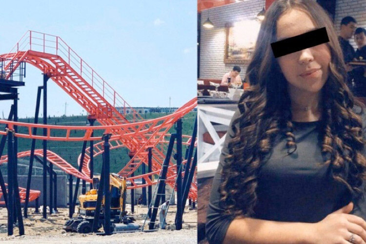 Недостроенный аттракцион в Намангане и 18-летняя спасательница Э.Х.. Фото с сайта Xabar.uz