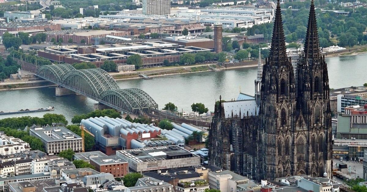 Знаменитый Кельнский Собор. 