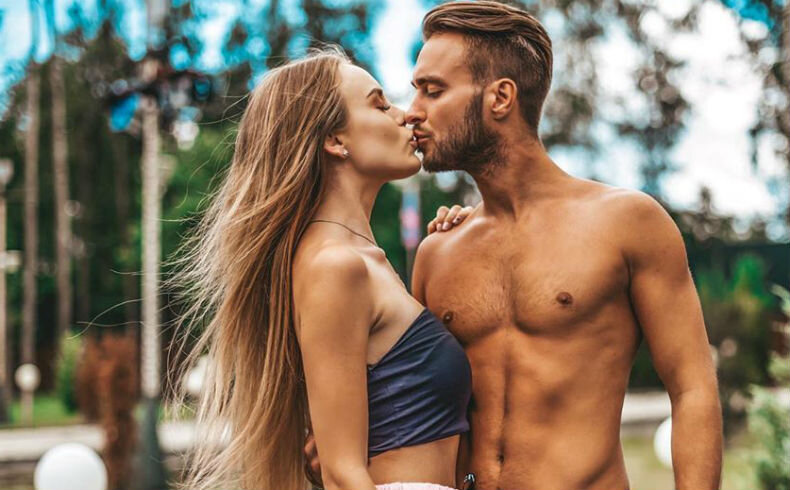 Милена Безбородова и Лёша Безус
​Фото: Архив Dom2Life.ru