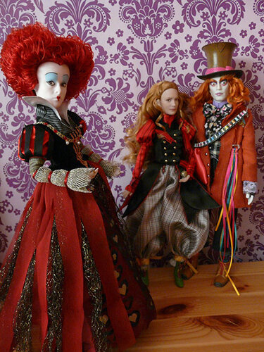 Куклы из фильма "Алиса в Зазеркалье". Фото ©?