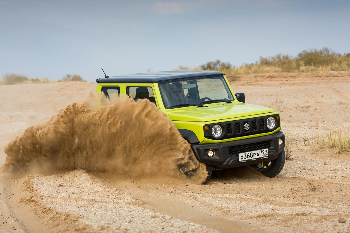 Тест-драйв Suzuki Jimny: Wrangler за «полторашку» | Somanyhorses | Дзен