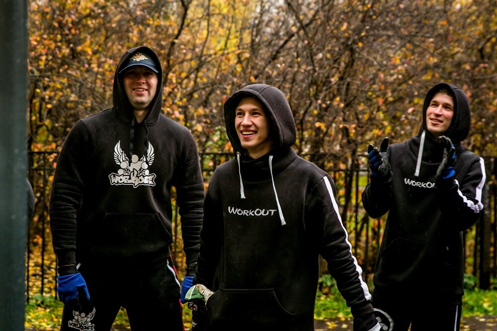 В воркауте нет соревновательного элемента: