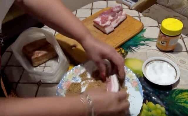 Не реально вкусный рецепт сала 