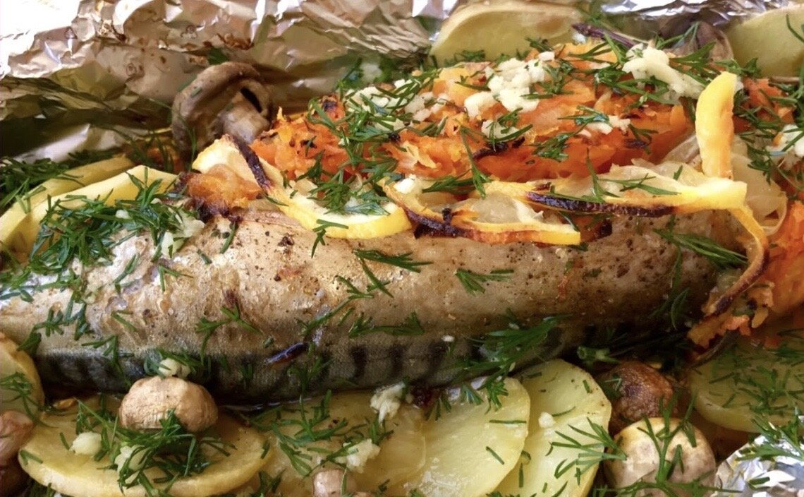 вкусная рыба в духовке с фото