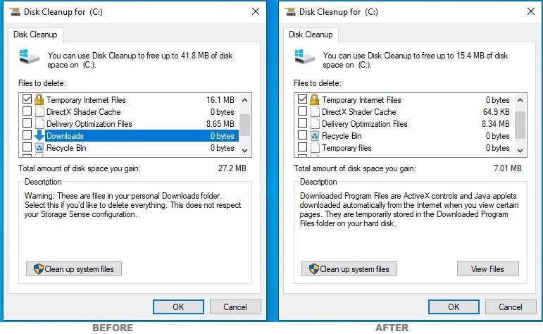 Disk Cleanup Tool