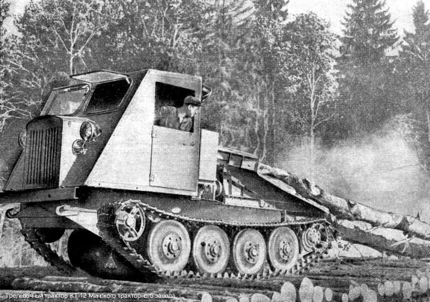 Трелевщик леса