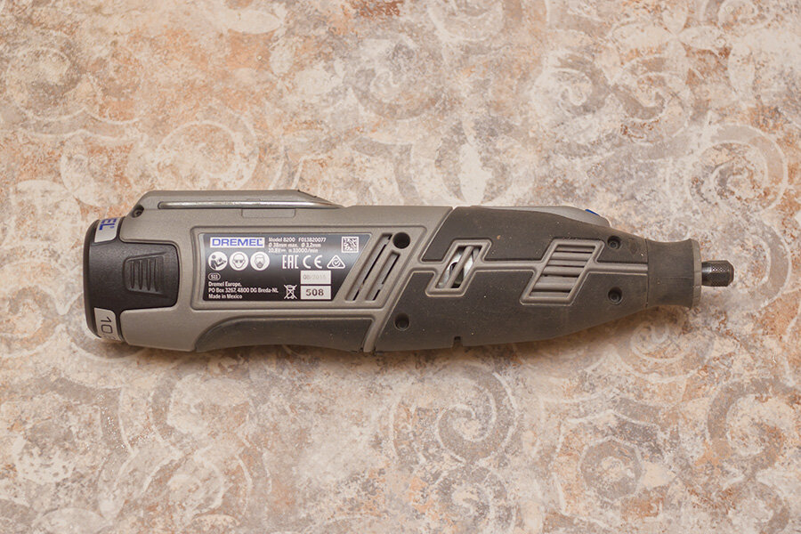 Аккумуляторный инструмент Dremel 8200. Галерея.(Источник: фото автора)
