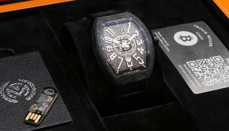 Franck Muller Bitcoin-часы