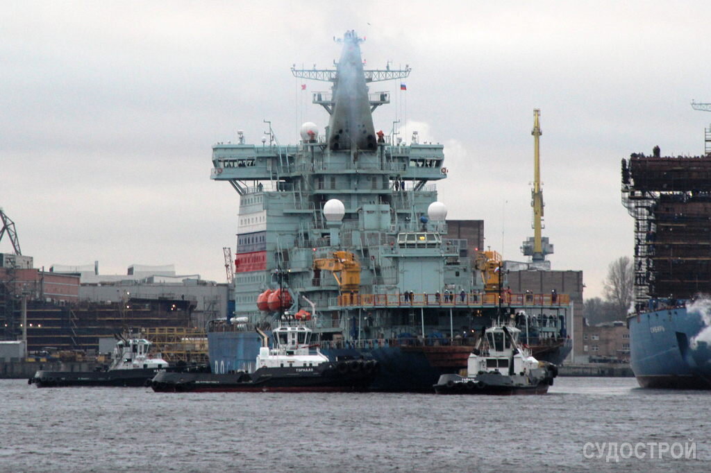 Выход атомного ледокола "Арктика" на испытания / Фото: Судострой