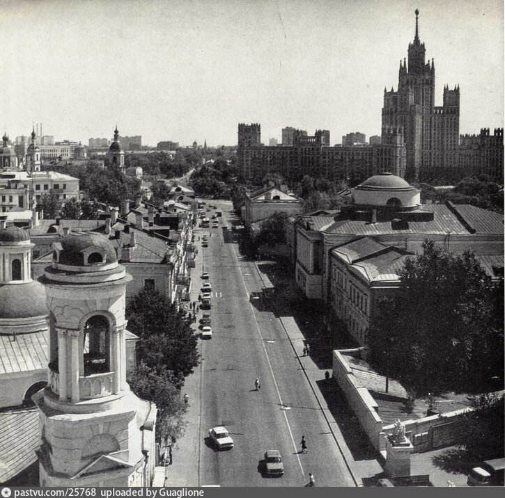 Улица Солянка, 1979 г. Источник:«Строительство и Архитектура Москвы».